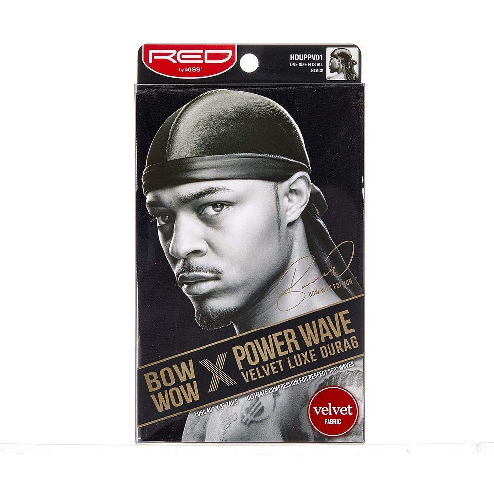 RED BY KISS Power Wave Velvet Luxe Durag - Image 2