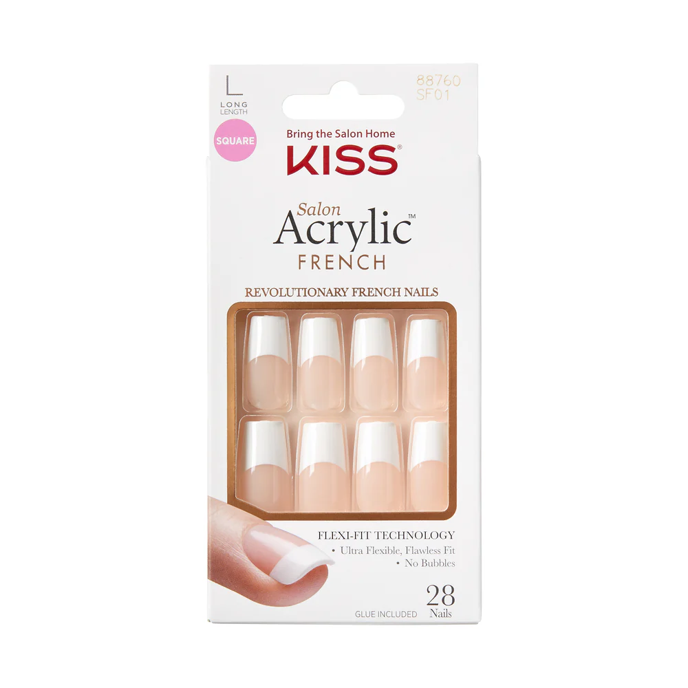 KISS Salon Acrylic Finger Nails - Image 4
