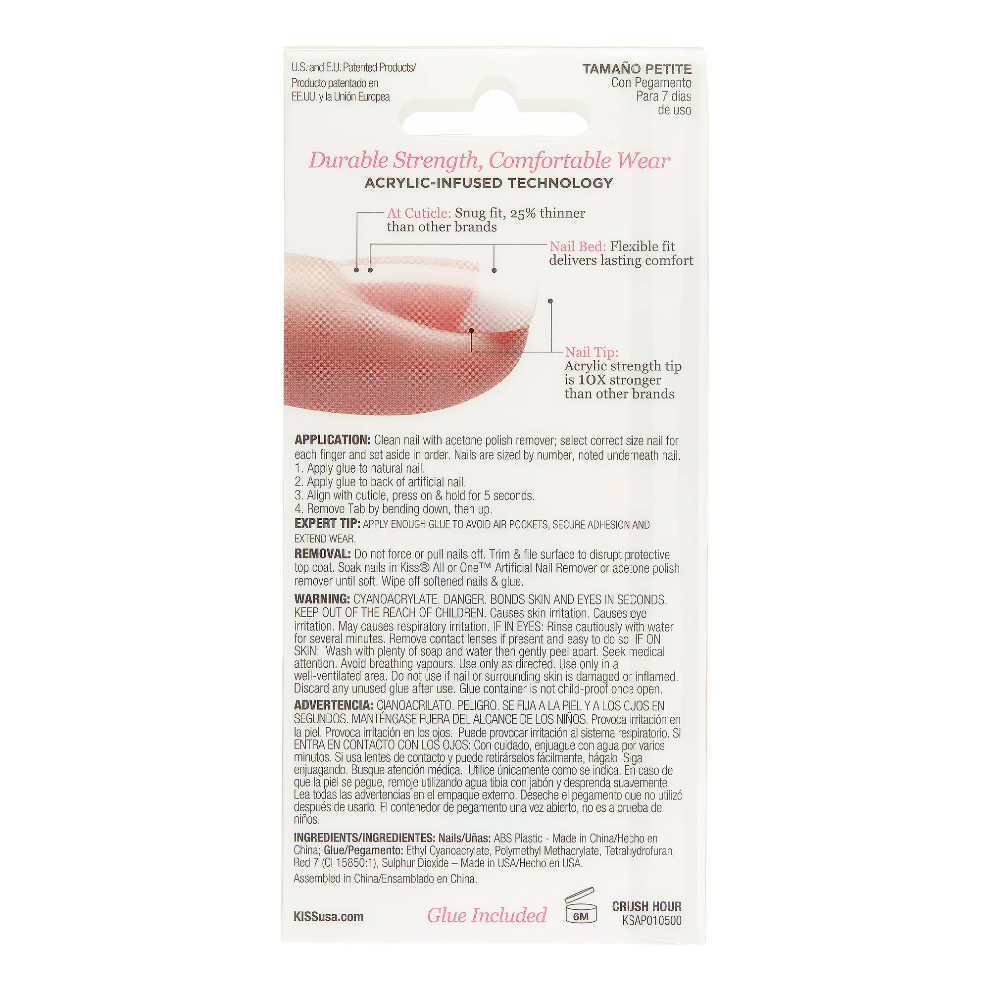 KISS Salon Acrylic French (KSAP01) - Image 2