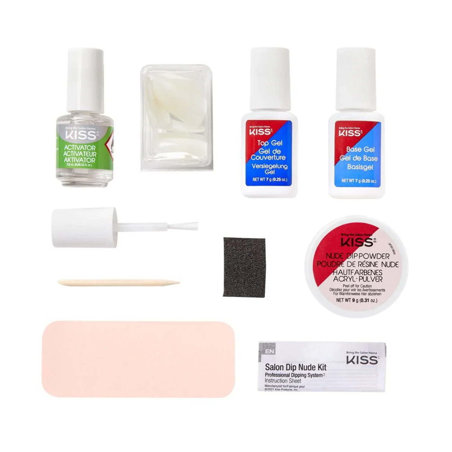 KISS Salon Dip Nude Kit - Image 2