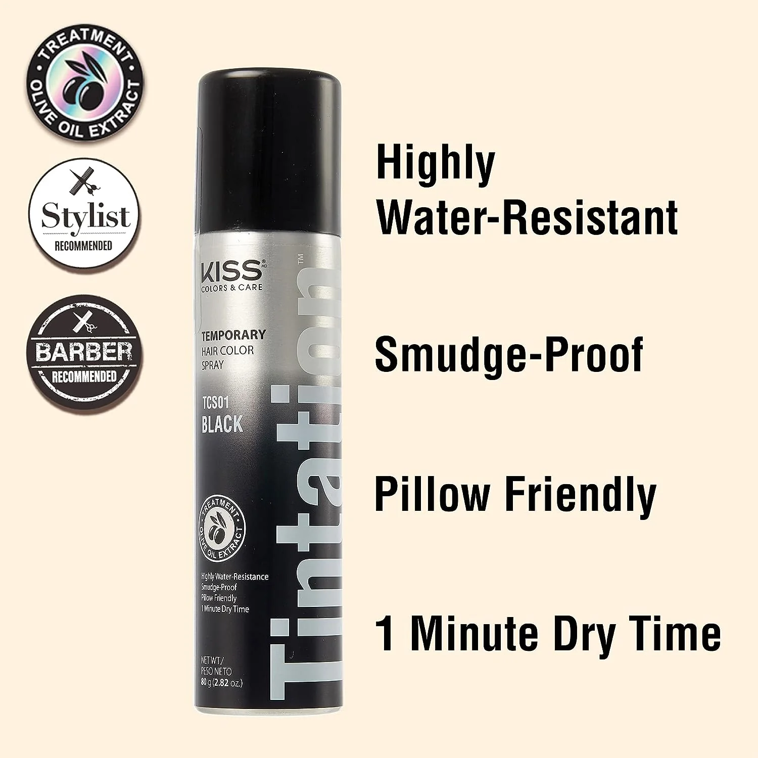 RED BY KISS Tintation Temporary Hair Color Spray - 6 oz - Image 3