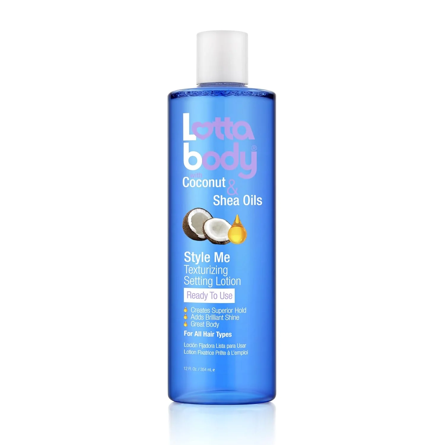 L/Body Coco and Shea Texturizing Setting Lotion 12oz for lasting style