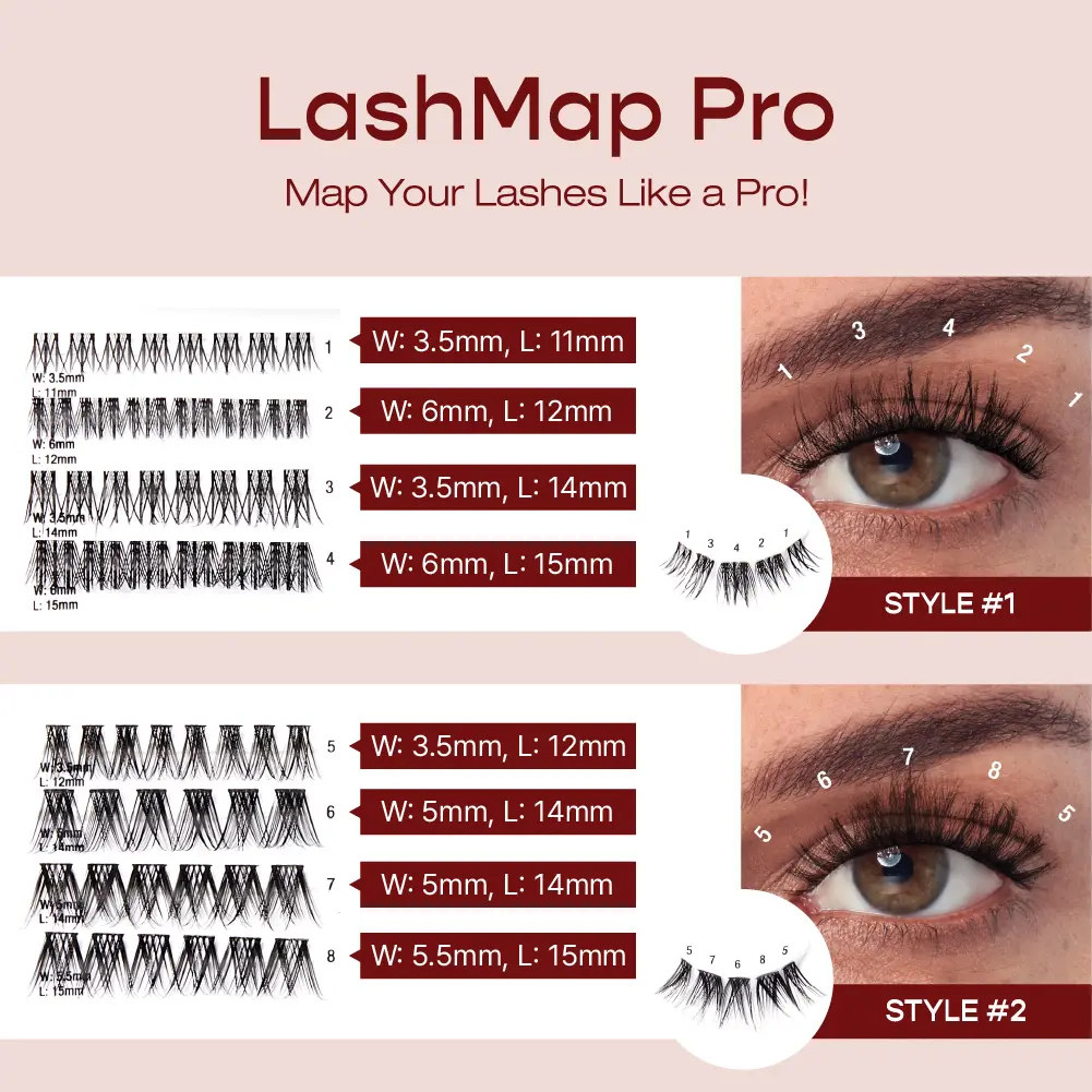 LASH MAP PRO DOLL EYE 64 CLUSTERS - Image 6