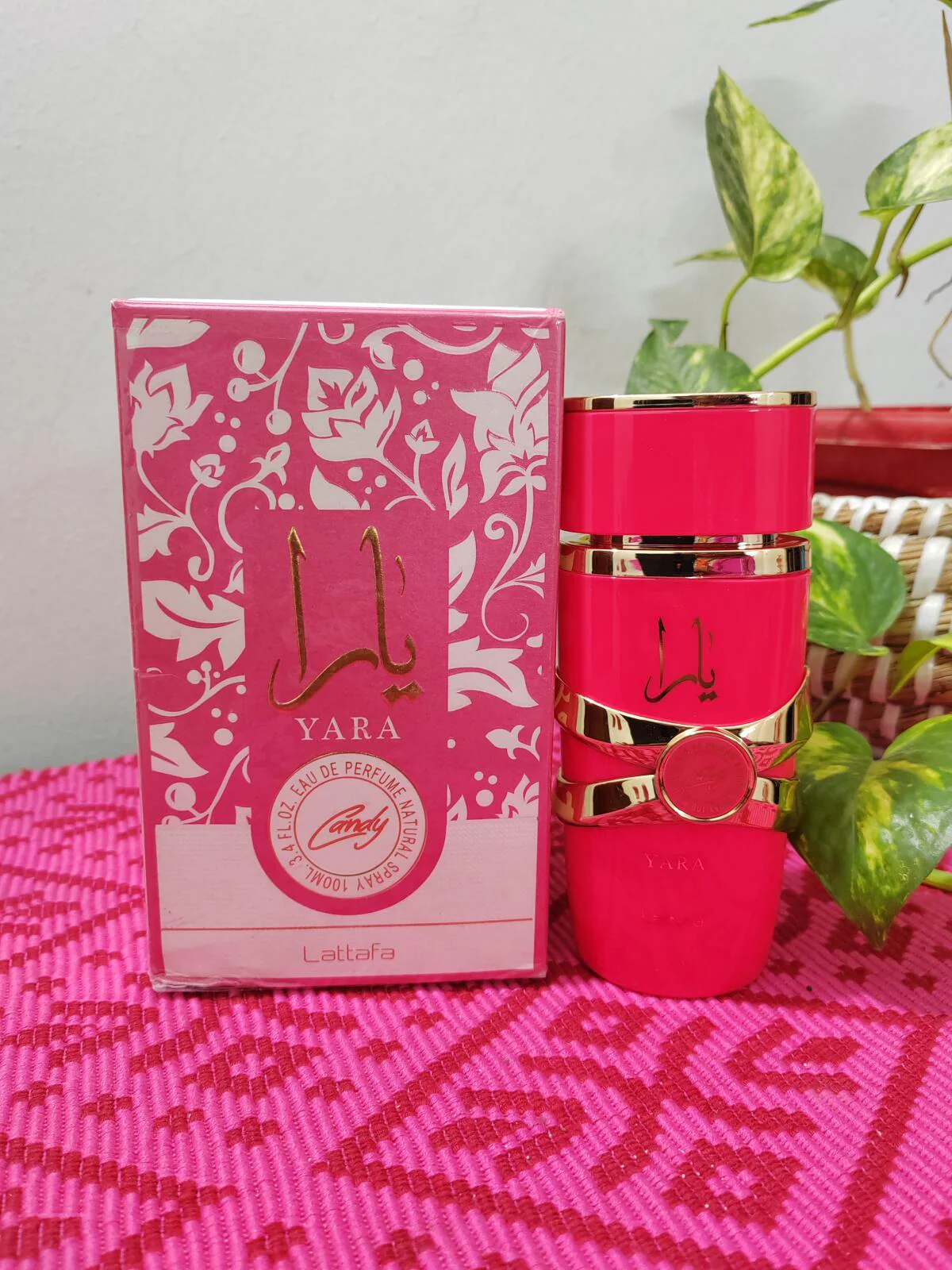 LATTAFA YARA HOT PINK PARFUM 3.4oz - Image 3