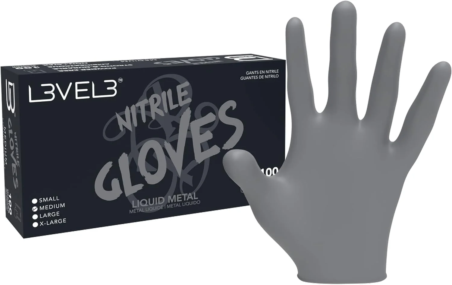 Level 3 Gloves LIQUID METAL - Image 2