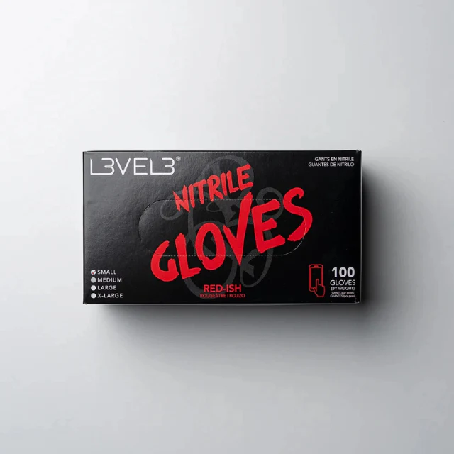 Level 3 Gloves Red - Image 2