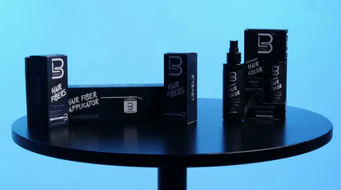 Level3 Hair Fibers Black - Image 3