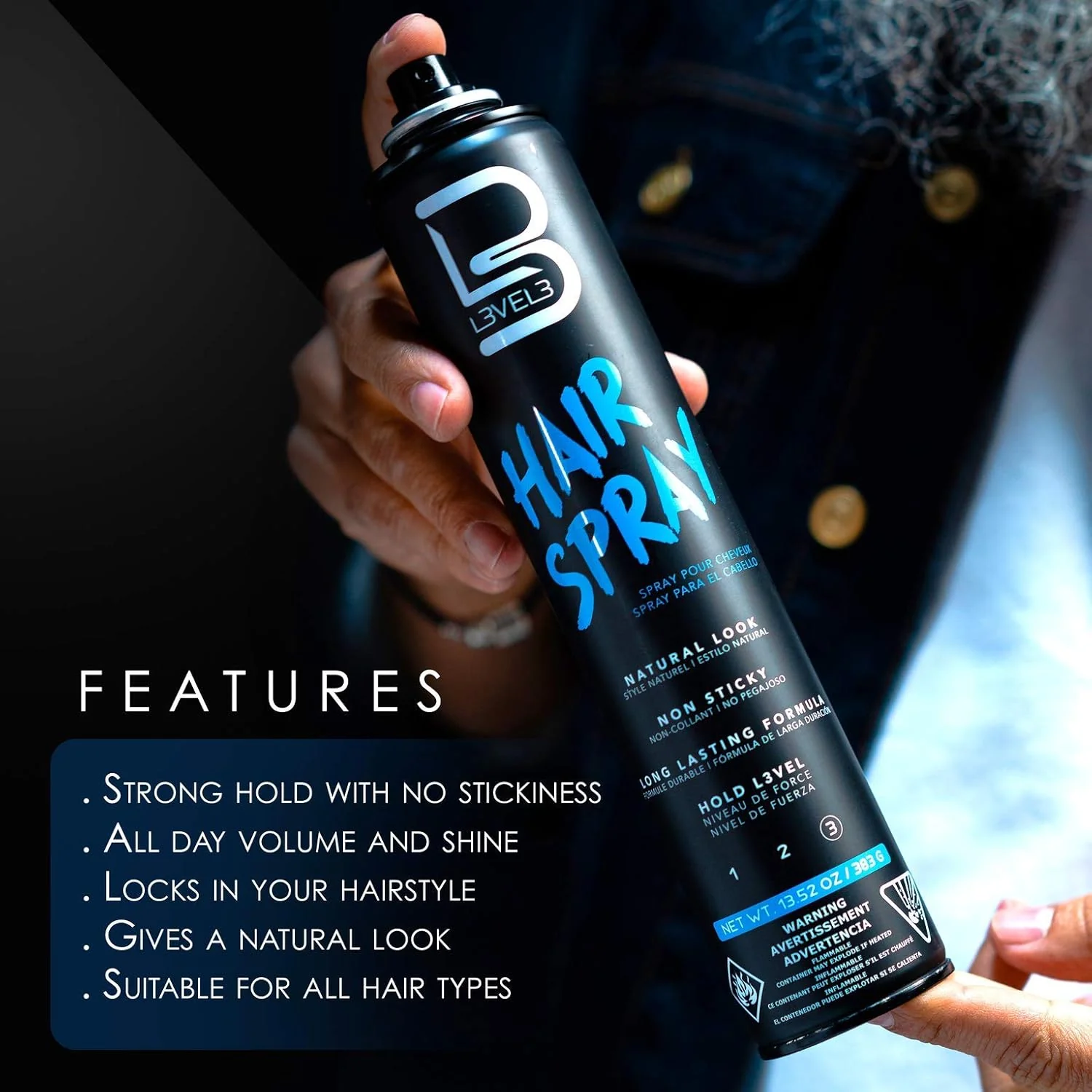 Level3 Hair Long Lasting Spray - Image 2