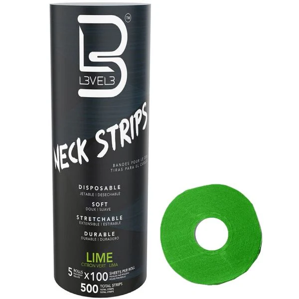 Level3 Neck Roll Paper Black 100 pcs - Image 4