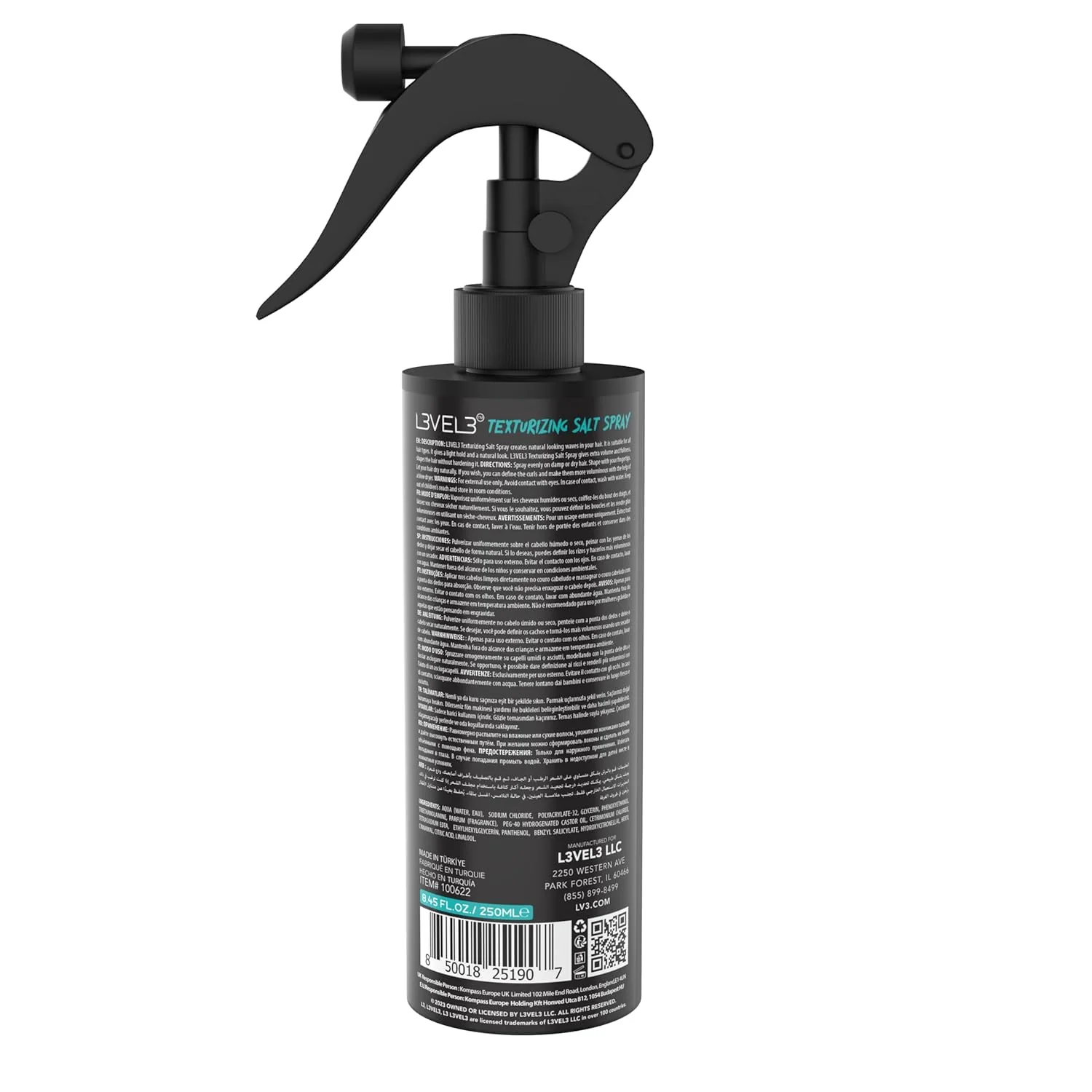 Level3 Texturizing Salt Spray 8.45 oz - Image 2