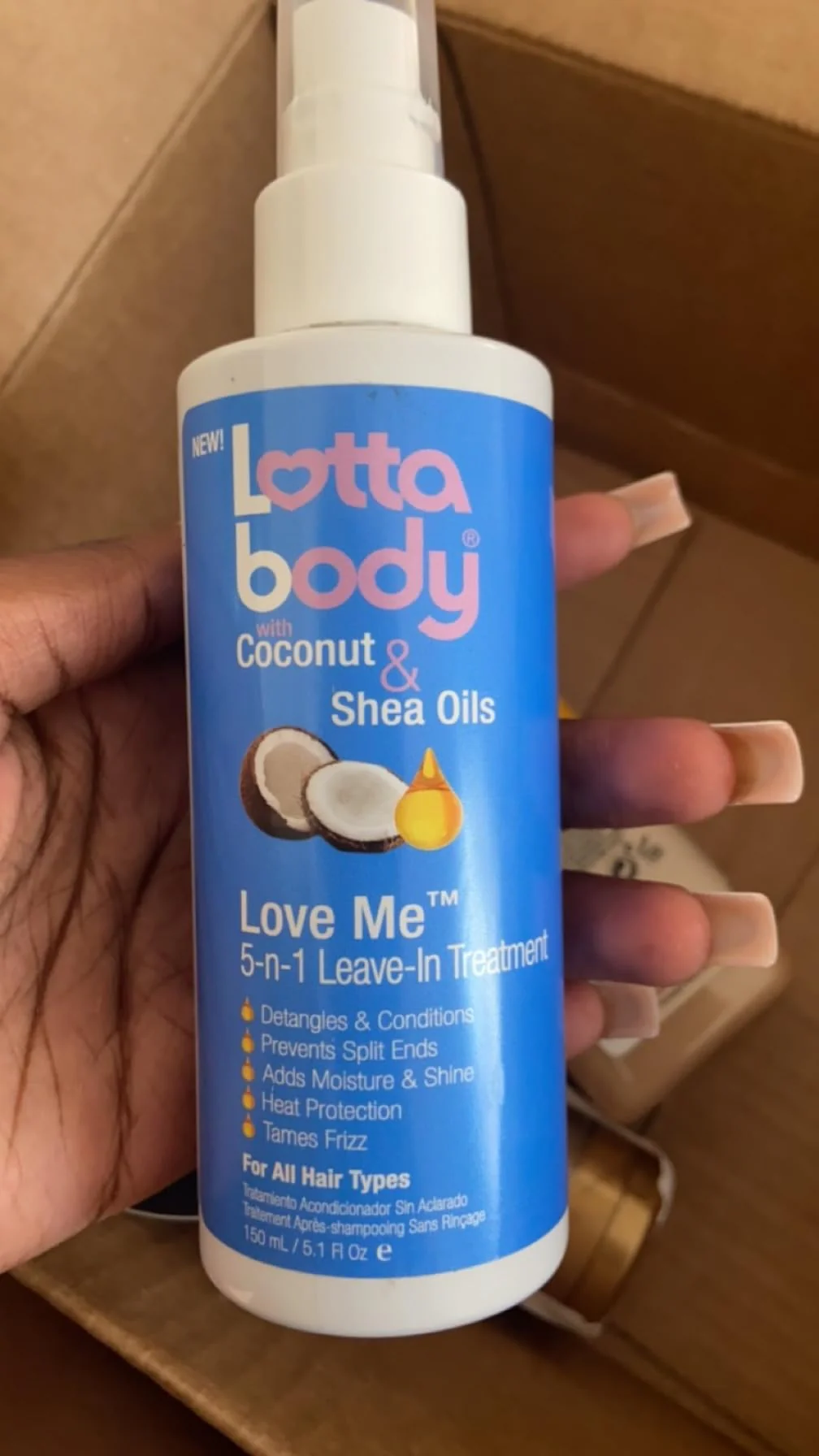 Lotta Body Love Me 5-in-1 Hair Styling Creme 5.1 oz - Image 5