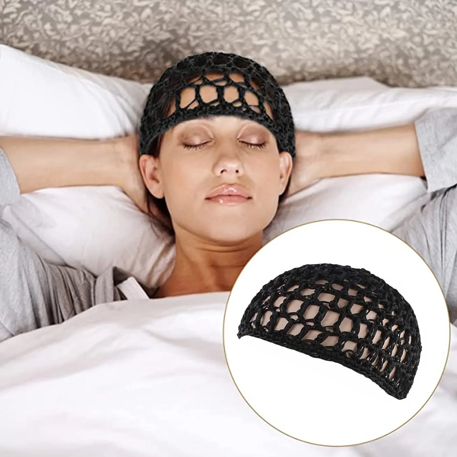 Thick Crochet Hair Net- 10 Inch Regular - Image 3