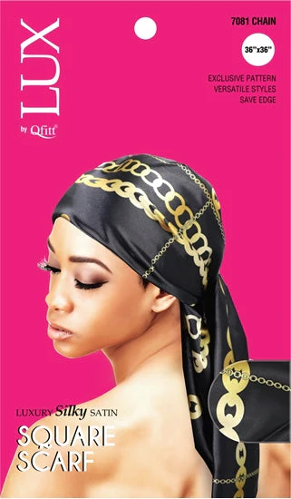 LUX BY QFITT  SQUARE SCARF