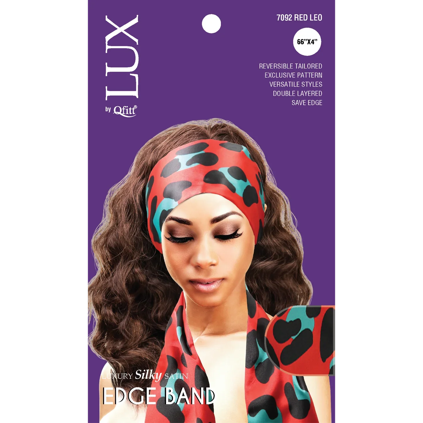 Qfitt Luxury Satin Reversible Edge Band Patterns - Image 2