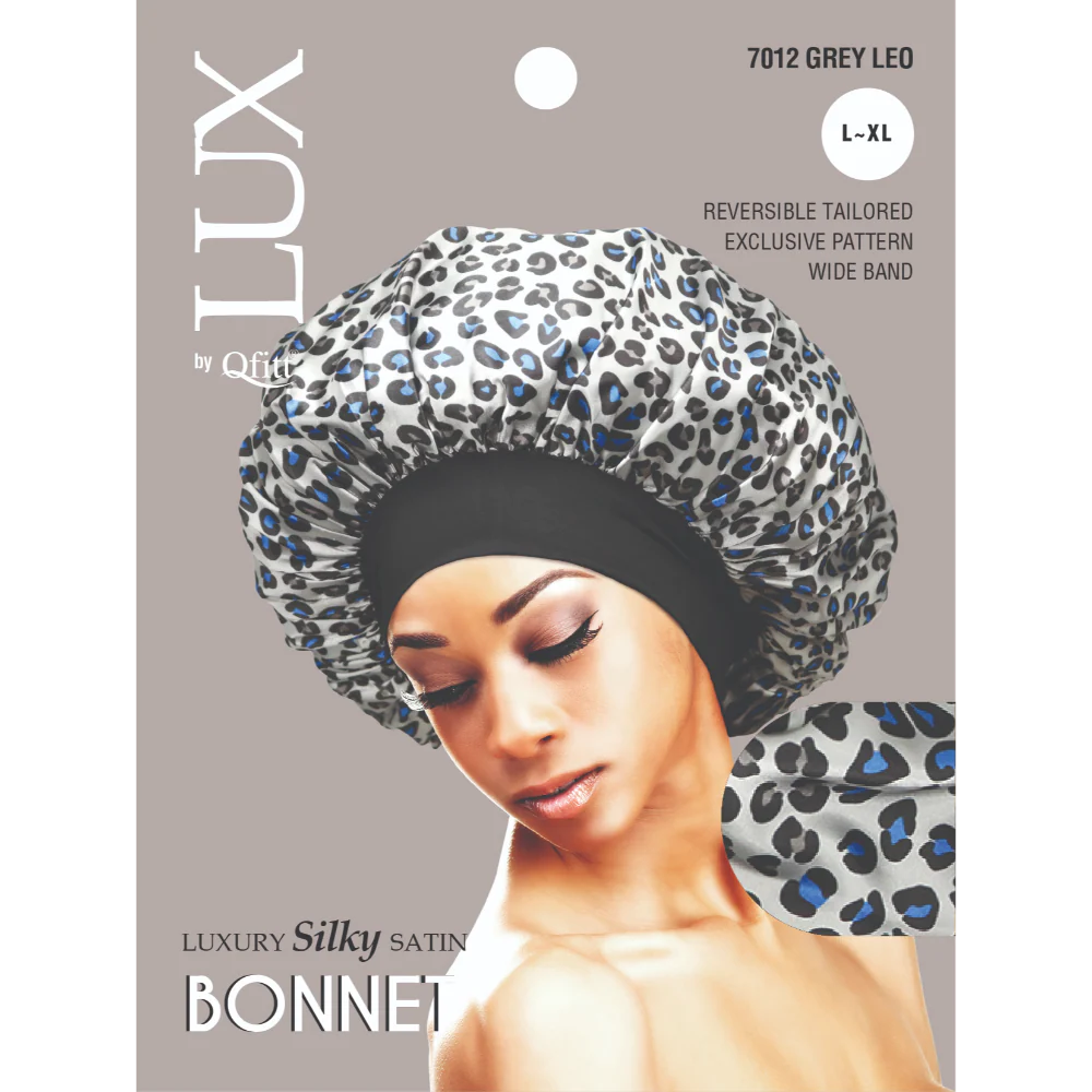 Qfitt Luxury Silky Satin Bonnet (L-XL) Pack of 3 - Image 3