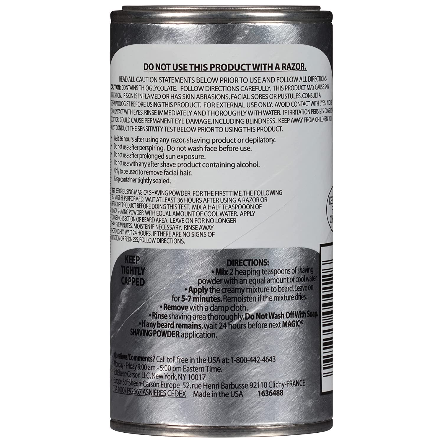 MAGIC SHAVING POWDER SKIN CONDITIONING - 4.5OZ - Image 2