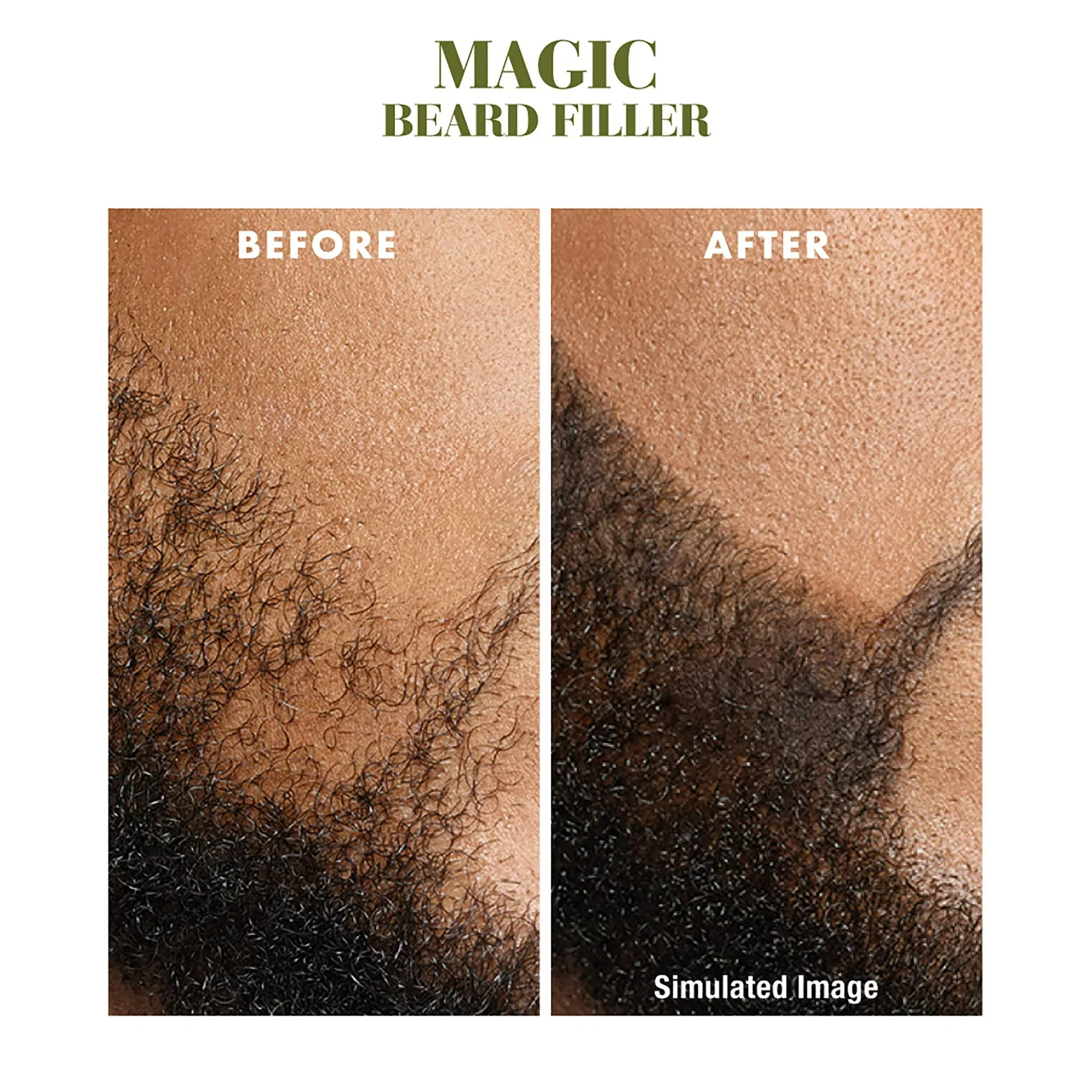 Marilyn Miglin Black Beard Filler & Hair Color Touch-Up Stick 0.5 oz - Image 4