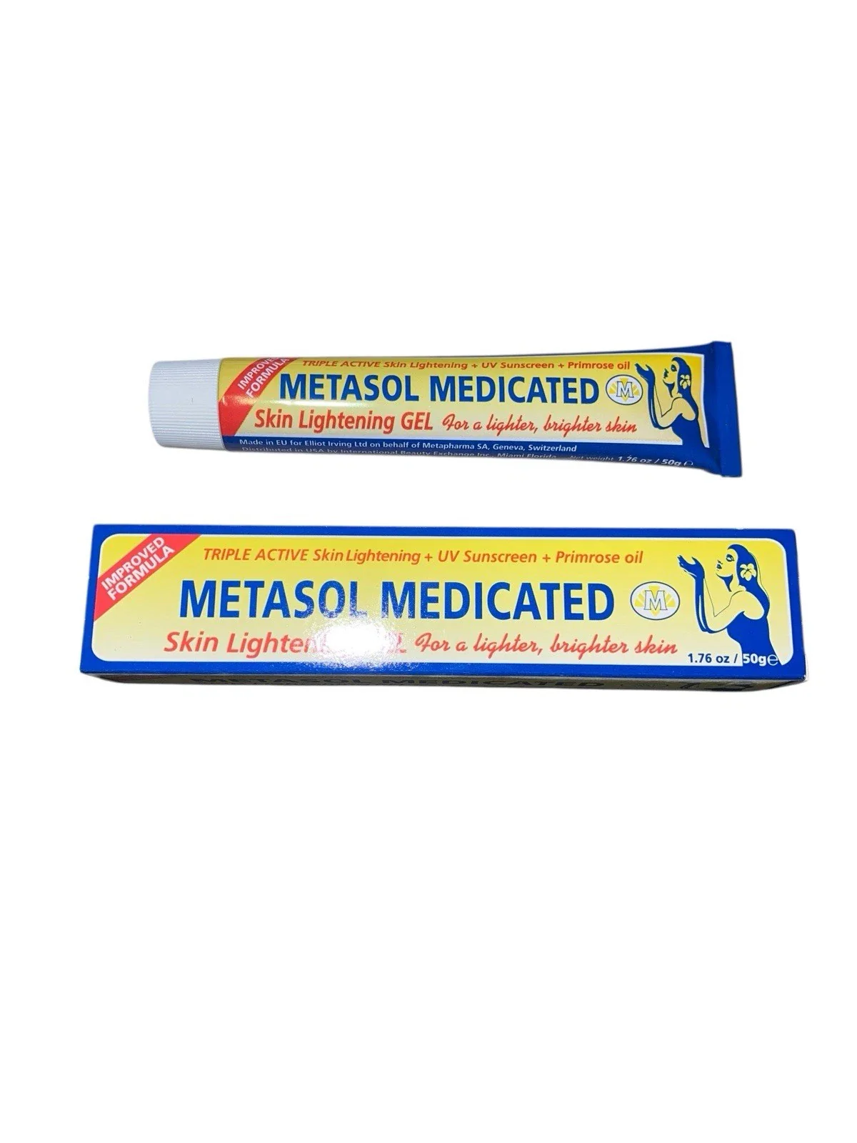 Metesol Medicated Skin Gel 1.76oz advanced clear radiant skin