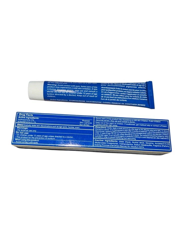 Metesol Medicated Skin Gel 1.76oz advanced clear radiant skin - Image 2