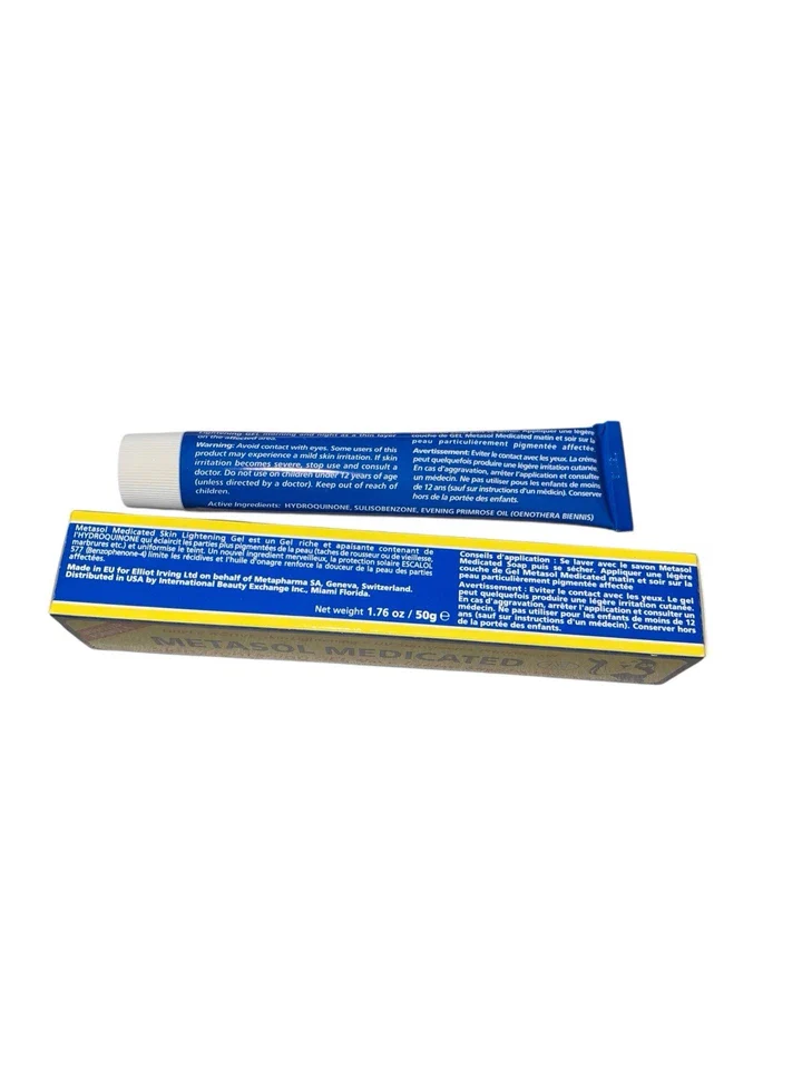 Metesol Medicated Skin Gel 1.76oz advanced clear radiant skin - Image 3