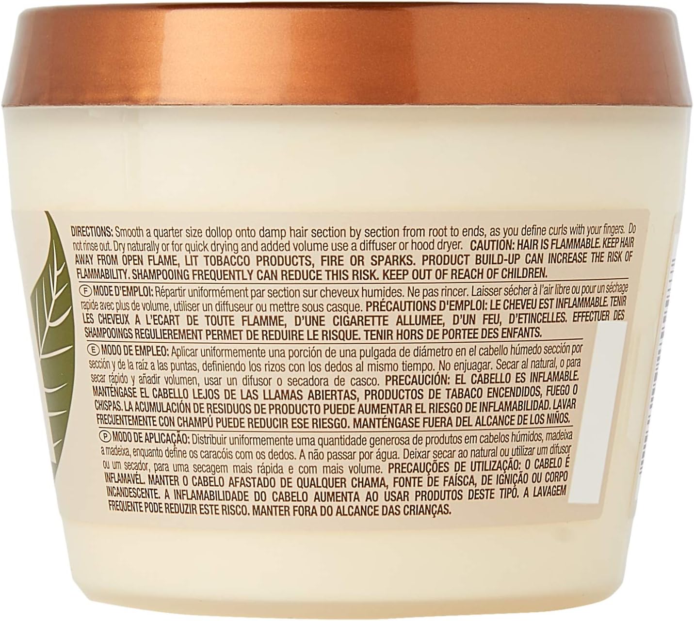 Mizani True Textures Curl Define Pudding 8oz Moisturizing, Softening, Frizz-Control Formula - Image 3