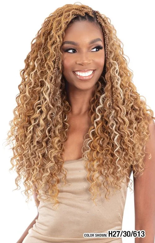 Model Model 3X Italian Curl Boho Box Glance Braid 18" - Image 2