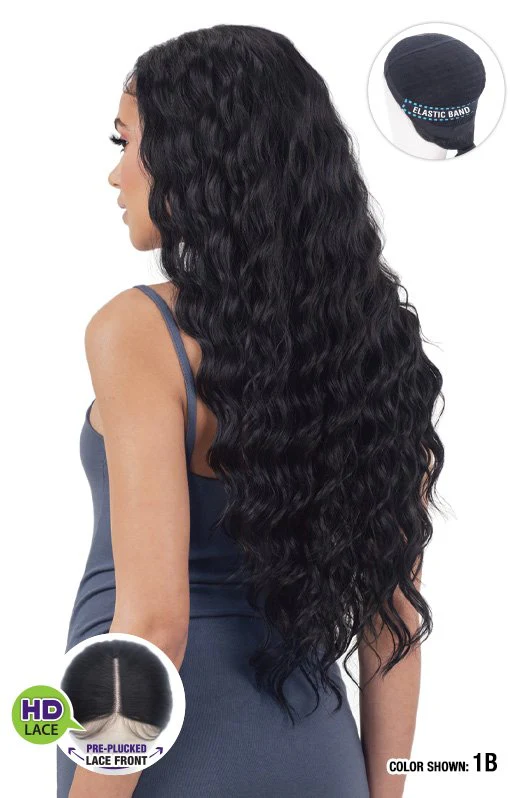 Model Model Gardenia HD Lace Front Wig – Azalea - Image 3