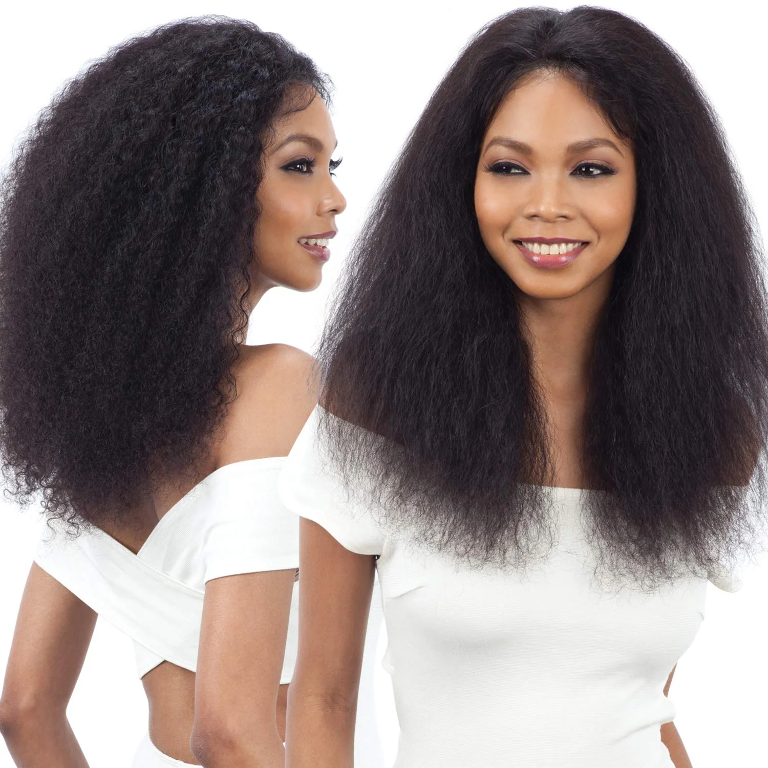 Model Model Wet & Wavy Bohemian Lace Front Wig