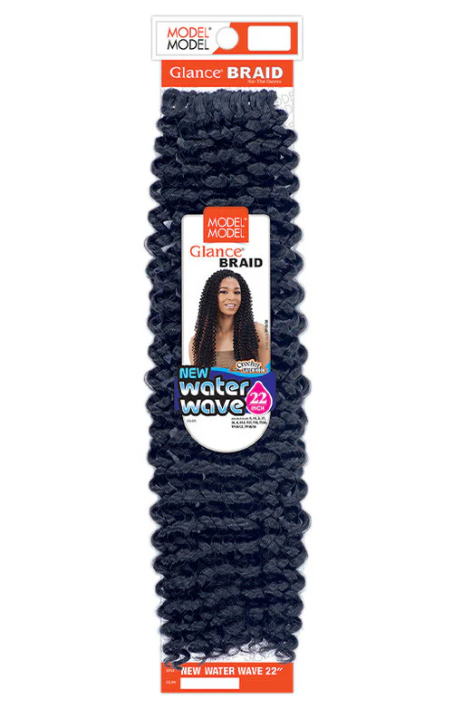 Model Model Glance Braid New Water Wave 22"