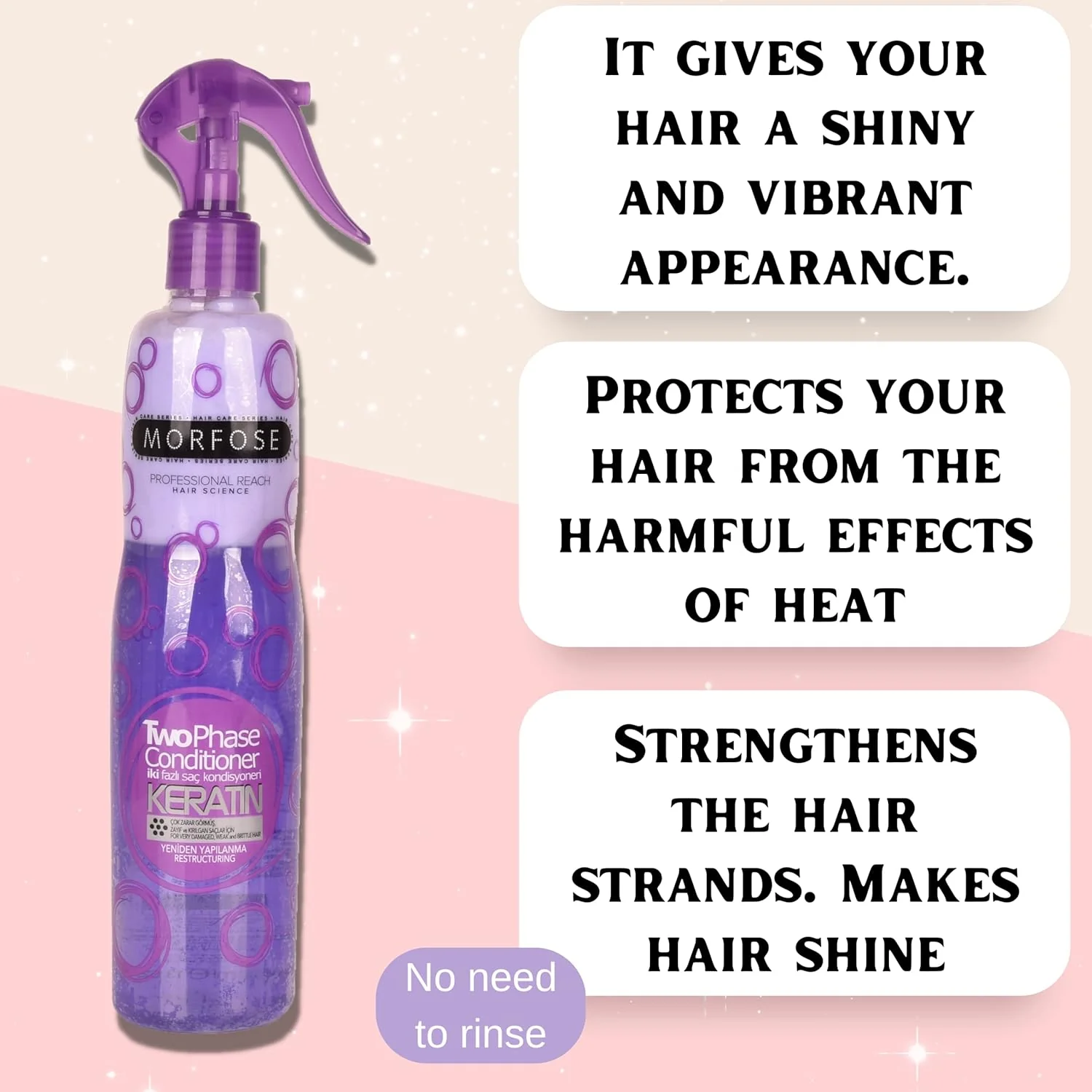 Morfose Ossion  Two Phase Conditioner Karatin - 13.52 oz - Image 2