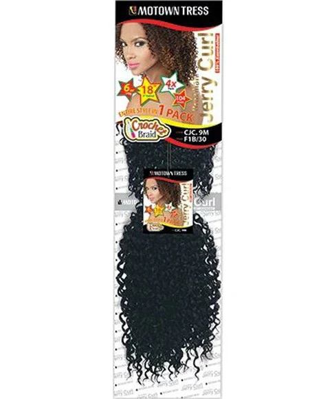 Motown Tress 4X Jerry Curl 9" - Image 3