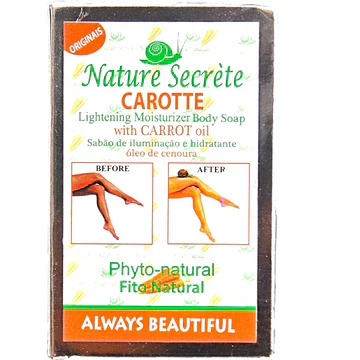 Nature Secrete Carrot – Exfoliating Soap 350g