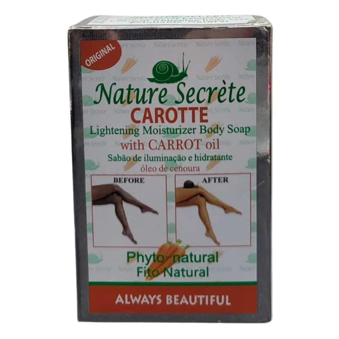 Nature Secrete Carrot – Exfoliating Soap 350g - Image 2
