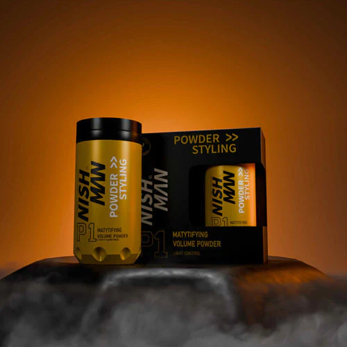 Nish Man Volume Powder Mattifying Styling Light Control 20g - Image 3