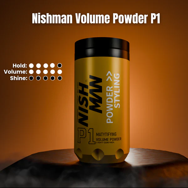 Nishman  Powder Styling Mattifying Ultra Hold Hair Styling Powder for Strong