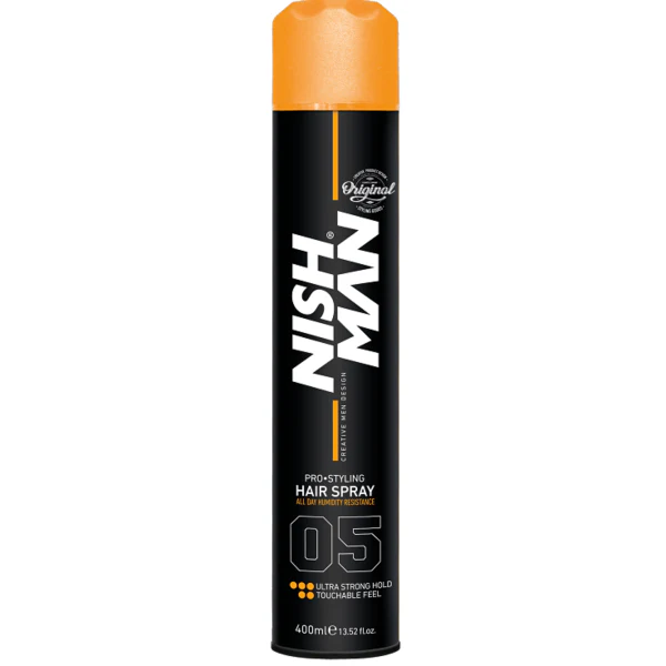 Nishman Pro Styling Hair Spray 13.52 oz Long-Lasting Control