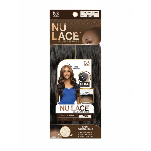 Nu Lace Glueless Wigs 13x4 MLF1003 Tabia HD Lace Front Wig Natural Looking Human Hair Style - Image 3
