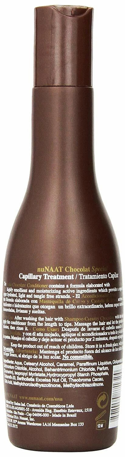nuNAAT Chocolate Special Shake Chocolate Conditioner 8.6 oz - Image 2