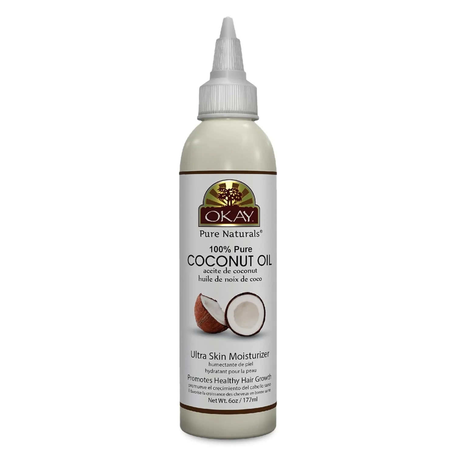 Okay Coconut Oil Deep Moisturizing 6oz Hair & Skin Care