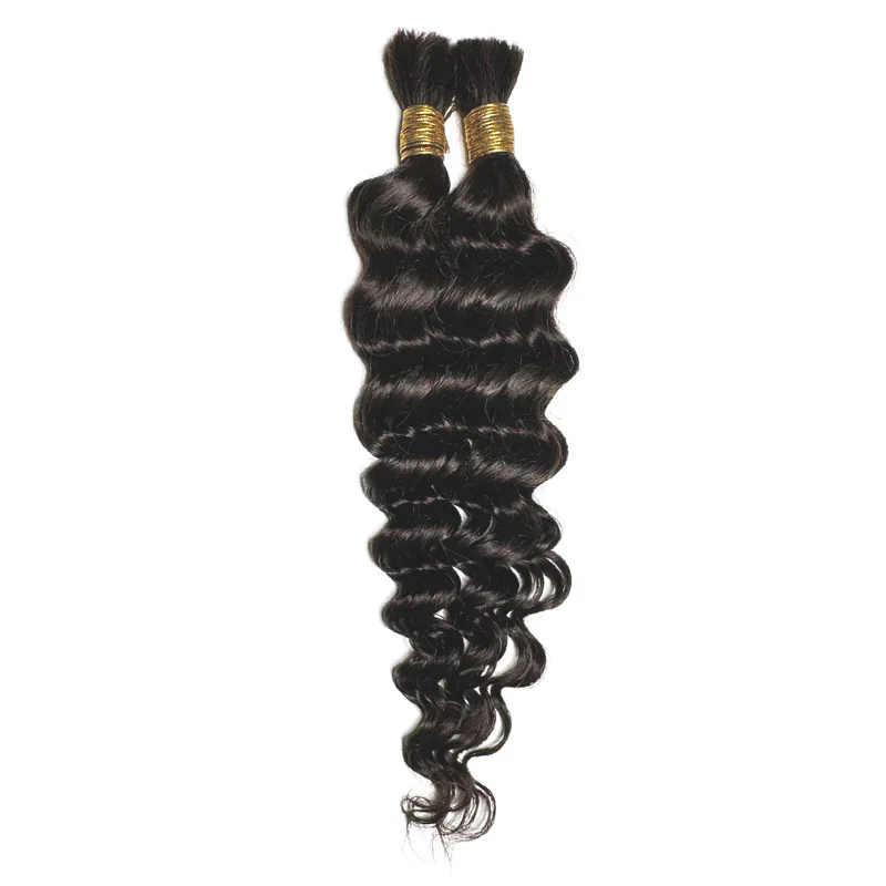 Onyx Deep Wave Human Hair Bulk 18" - Image 4