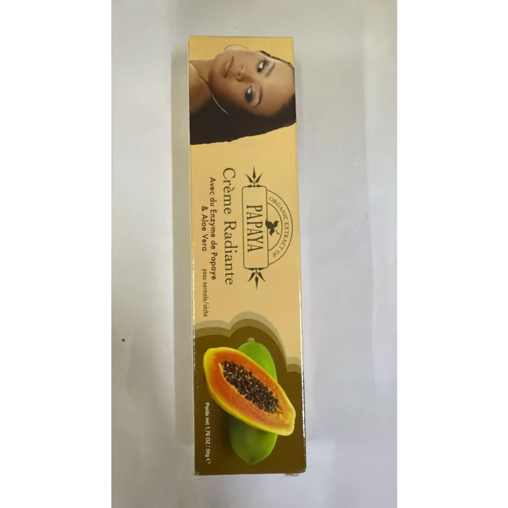 Organic Skin Cream Essence  Papaya enzyme & aloe vera 50g - Image 2