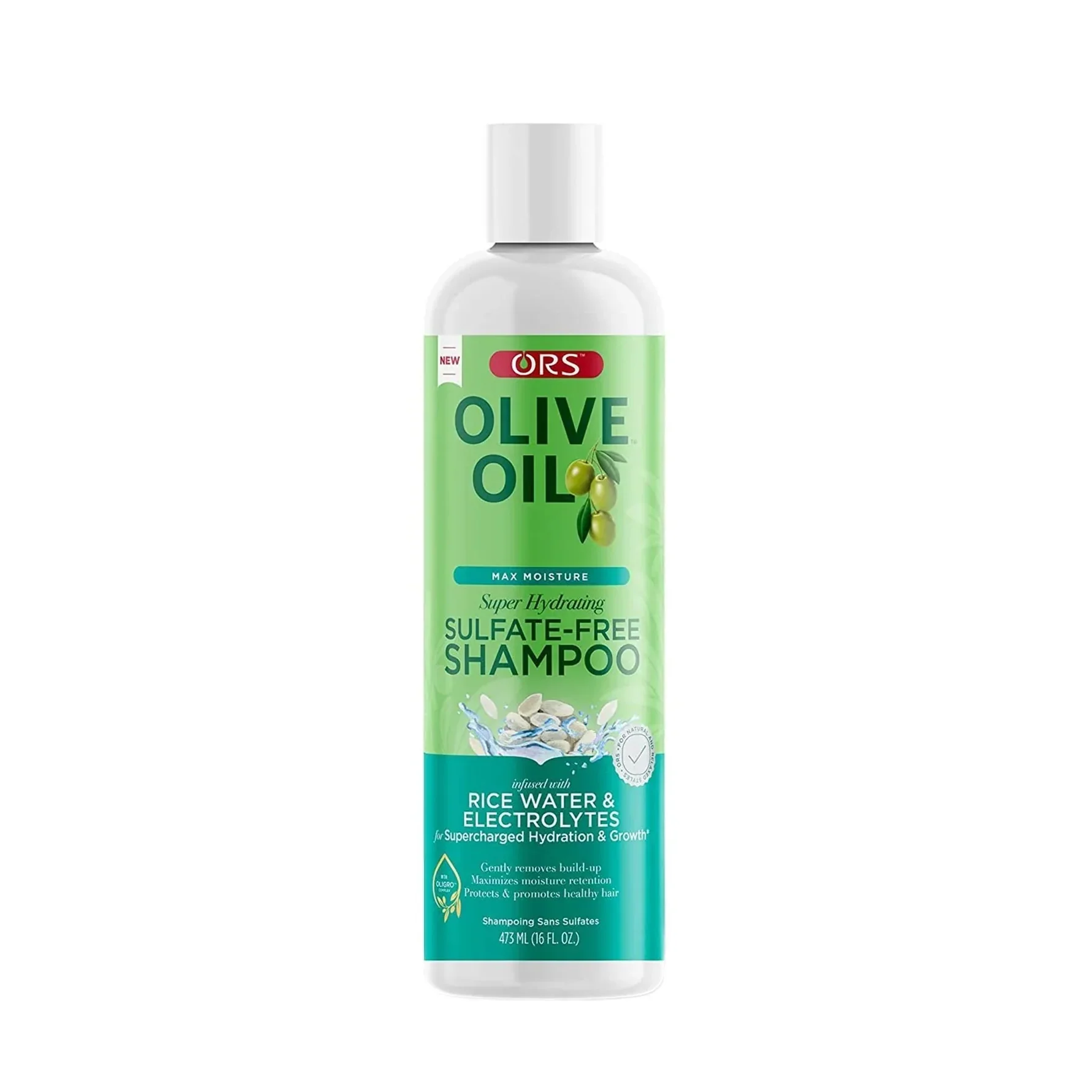 ORS Olive Oil Max Moisture Sulfate-Free Shampoo 16OZ