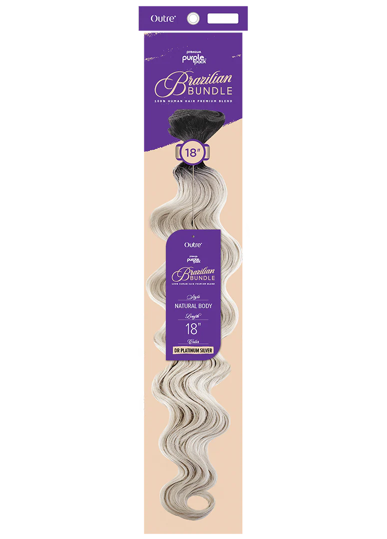 Outre Purple Pack Brazilian Bundle Natural Body