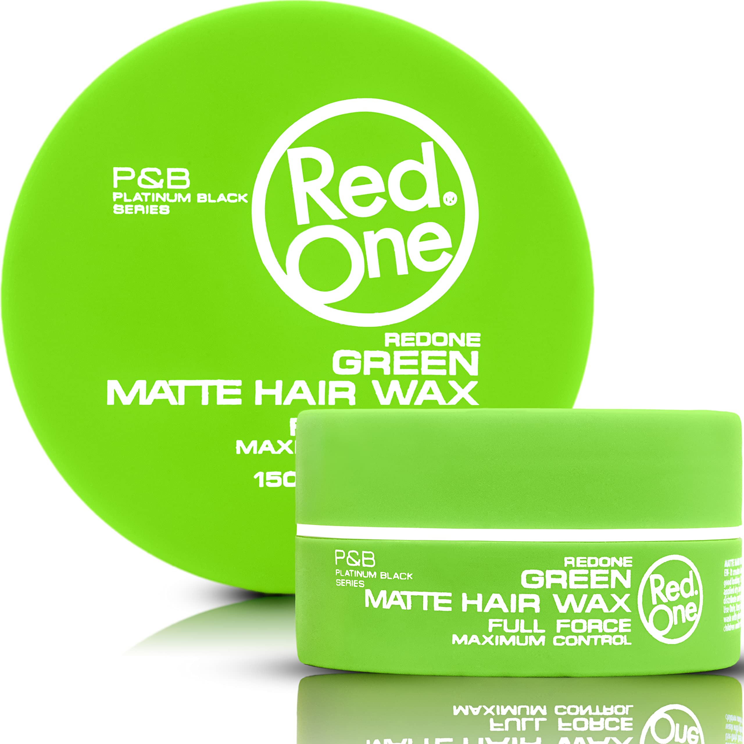 P&B Red One Matte Hair Wax Green 150ml - Image 2