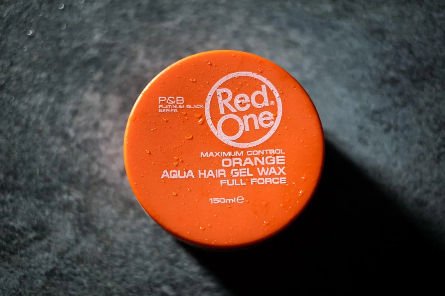 P&B Red One Max Control Aqua Hair Wax Orange 150ml - Image 2