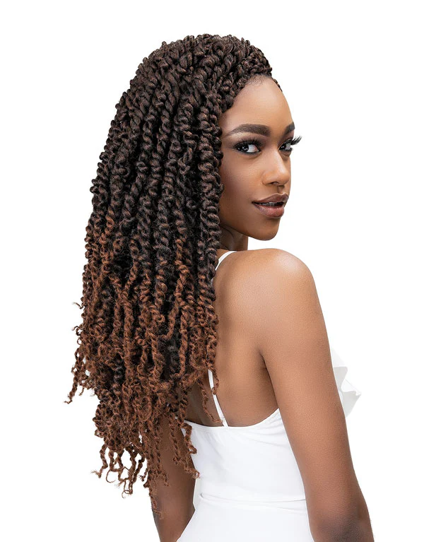 Passion Plait Twist 18 Inch Natural Braiding Hair - Image 4