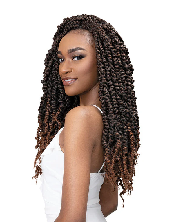 Passion Plait Twist 18 Inch Natural Braiding Hair - Image 5