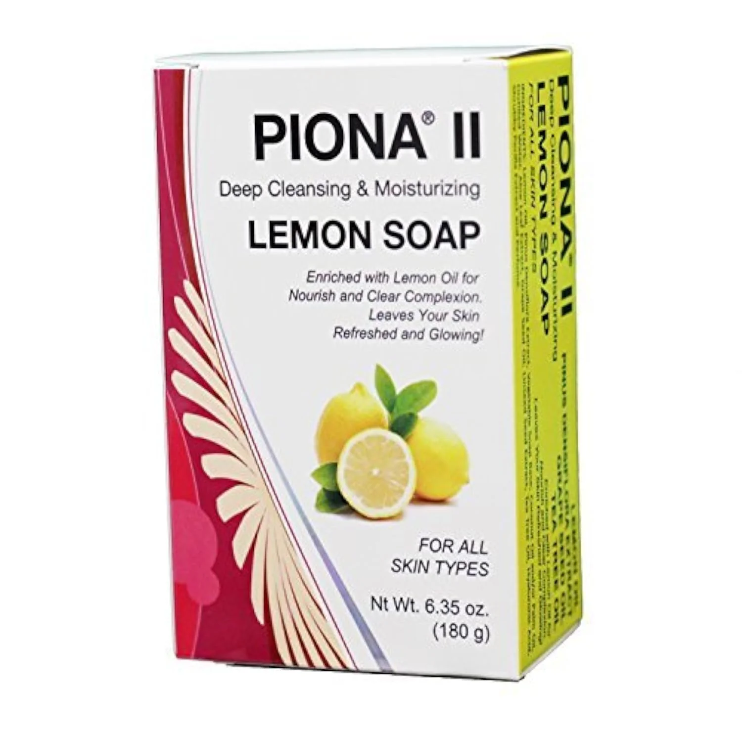 Piona II Cleansing Lemon Soap 180G