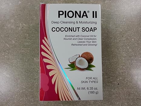 Piona II Deep Cleansing & Moisturizing Coconut Soap 180g - Image 2