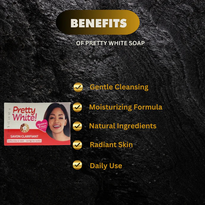 Pretty White Skincare Soap 180G - Image 2